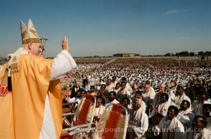 Visit of Pope John Paul II, 1986